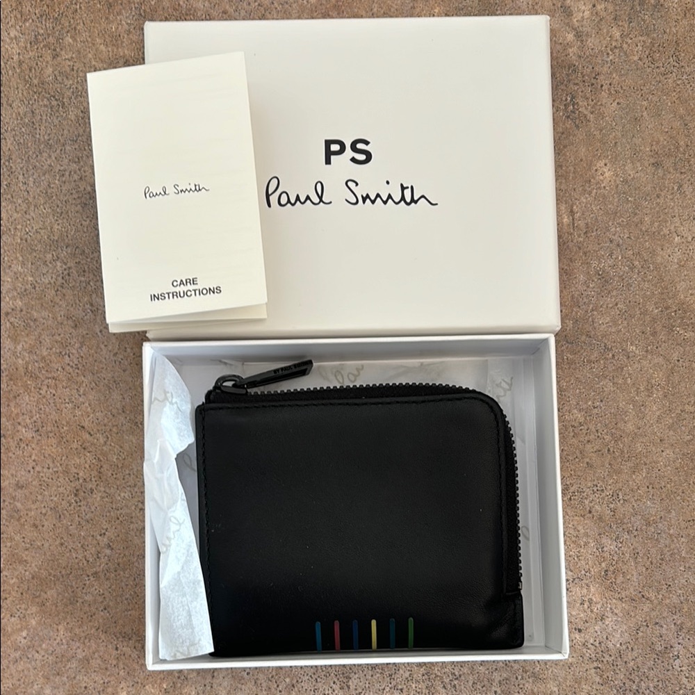 Paul Smith Black Leather Wallet